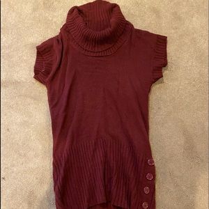 Cowl neck short sleeve tunic size 2X